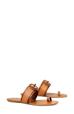 Tory Burch Artisan Knot Toe Loop Sandal in Elba Camello/Cuoio/Cuoio