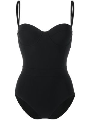 Tory Burch balconette swimsuit - Black
