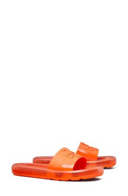 Tory Burch Bubble Jelly Slide Sandal in Orange Nectar /Orange Nectar