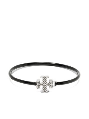 Tory Burch Eleanor Double T hinged bracelet - Black