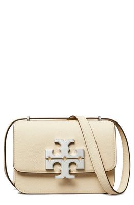 Tory Burch Eleanor Small Convertible Leather Shoulder Bag in Oats