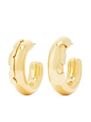 Tory Burch Essential hoop earrings - Gold