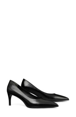 Tory Burch Iconic Pointed Toe Pump in Perfect Black