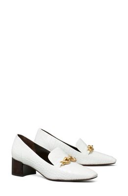 Tory Burch Jessa Bit Loafer Pump in Gardenia