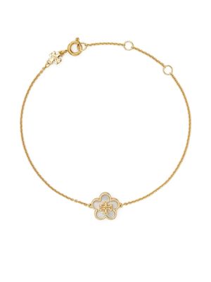 Tory Burch Kira Flower chain bracelet - Gold