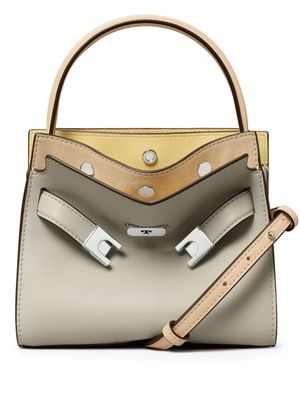 Tory Burch Lee Radziwill Petite Double tote bag - Grey