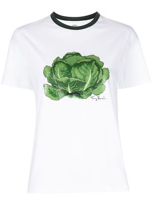 Tory Burch Lettuce Be cotton T-shirt - White