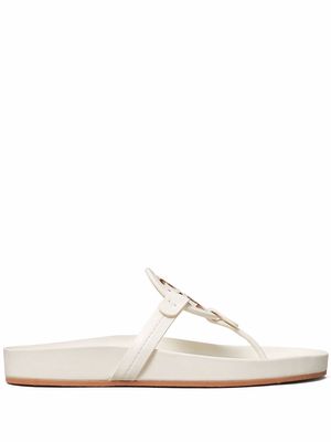 Tory Burch Miller Cloud leather sandals - White