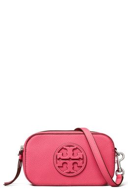 Tory Burch Mini Miller Crossbody Bag in Watermelon Pink