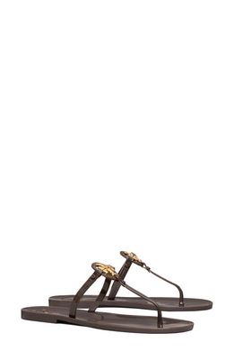Tory Burch Mini Miller Jelly Thong Sandal in Coco/Gold