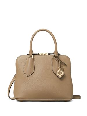 Tory Burch mini Swing leather satchel - Neutrals