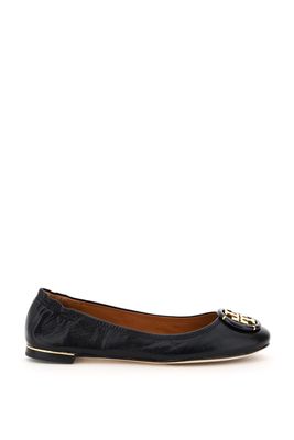 Tory Burch Minnie Leather Ballet Flats