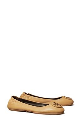 Tory Burch Minnie Travel Ballet Flat in Ginger Shortbread