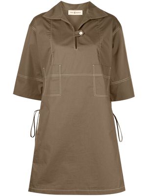 Tory Burch poplin shirt dress - Brown