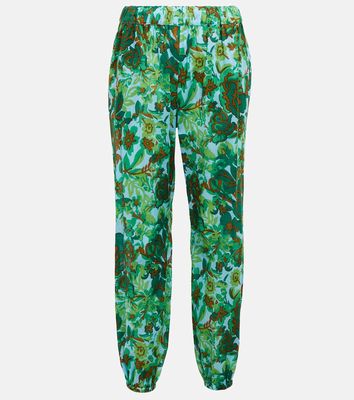 Tory Burch Printed voile pants