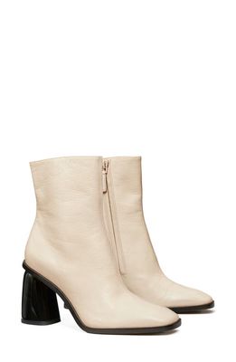 Tory Burch Sculpted Ankle Bootie in New Cream