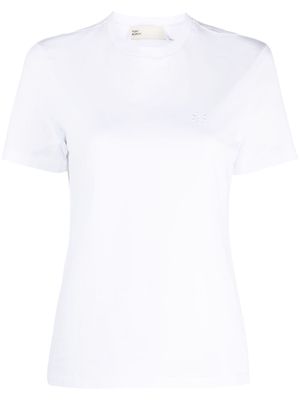 Tory Burch short-sleeve cotton T-shirt - White