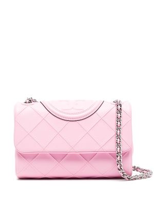 Tory Burch small Fleming leather shoulder bag - Pink