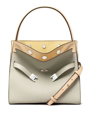 Tory Burch small Lee Radziwill tote bag - Grey