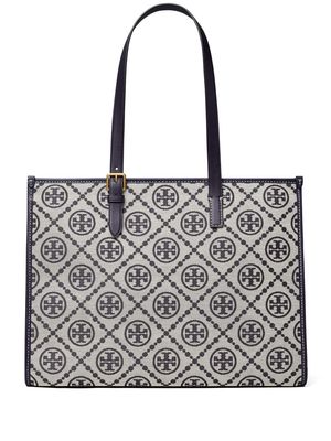 Tory Burch T Monogram tote bag - Grey