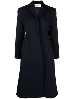 Tory Burch tailored wool coat - Blue