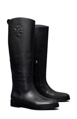 Tory Burch The Riding Boot in Perfect Black