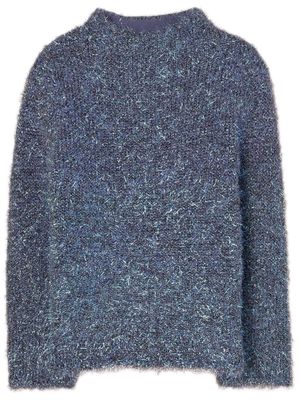 Tory Burch Tinsel Mockneck sweater - Blue