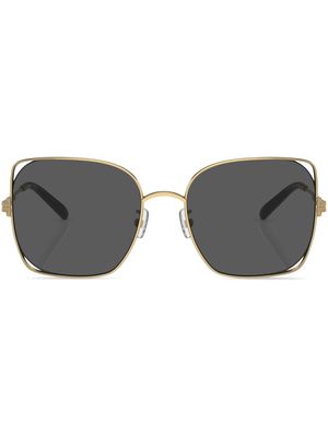 Tory Burch tinted-lenses cat-eye sunglasses - 331687 Gold