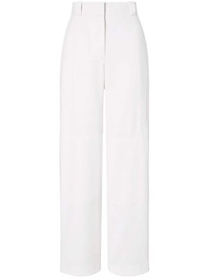 Tory Burch twill cargo trousers - White