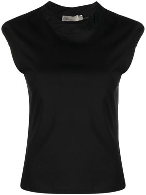 Tory Burch TWISTED KNIT TOP - Black
