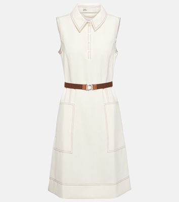 Tory Sport Belted sleeveless polo dress