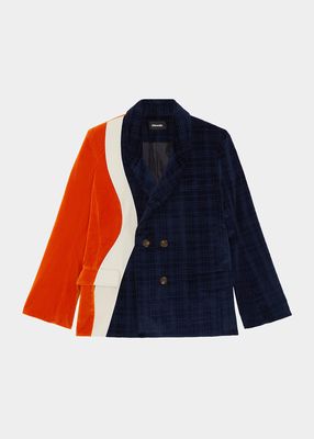 Tosin Tailored Double-Breasted Combo Jacket