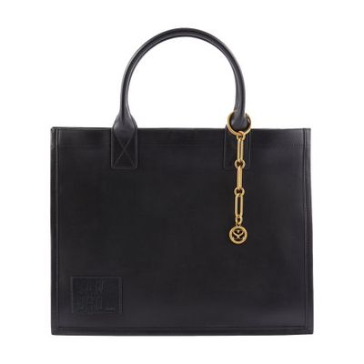 Tote bag in certified leather