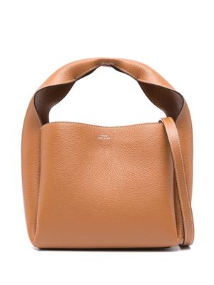 TOTEME Bucket leather tote bag - Brown