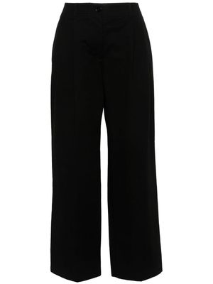 TOTEME Chiva A wide-leg trousers - Black
