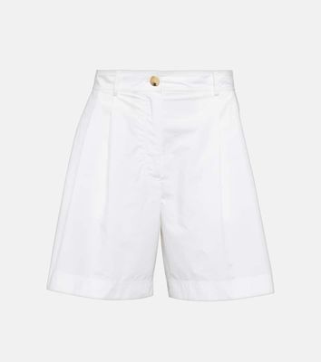 Toteme Cotton poplin Bermuda shorts