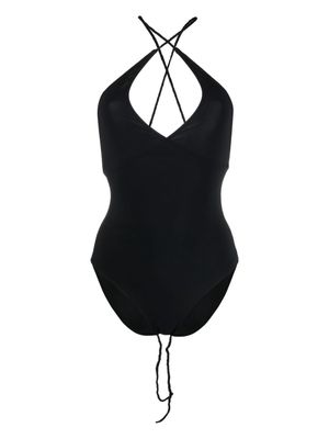 TOTEME cross-back swimsuit - Black