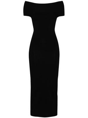 TOTEME fine-knit maxi dress - Black