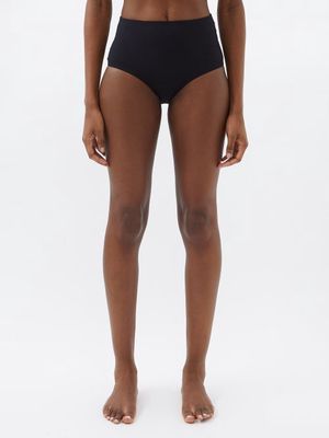 Toteme - High-rise Bikini Briefs - Womens - Black