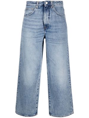 TOTEME high-rise wide-leg jeans - Blue