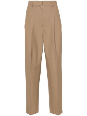 TOTEME high-waist tailored trousers - Neutrals