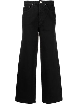 Totême high-waisted flared jeans - Black