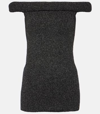 Toteme Knitted off-shoulder top