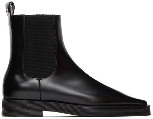 TOTEME Leather Ankle Boots