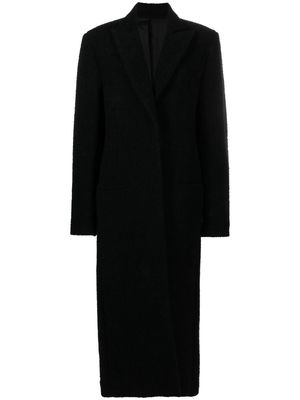 TOTEME long-sleeve coat - Black
