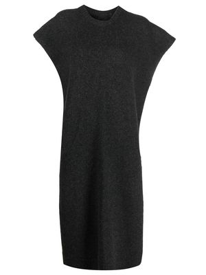TOTEME long sleeveless wool jumper - Grey