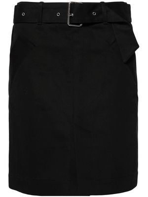 TOTEME Lovano twill skirt - Black