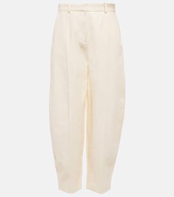 Toteme Mid-rise cotton pants