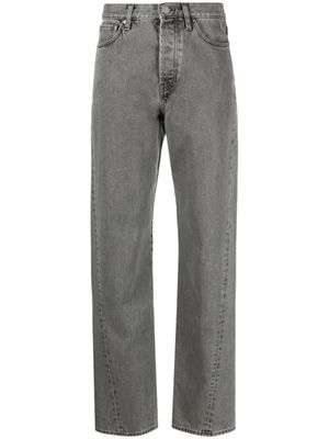 TOTEME mid-rise straight-leg jeans - Grey