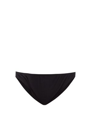 Toteme - Mini Low-rise Recycled-fibre Bikini Briefs - Womens - Black